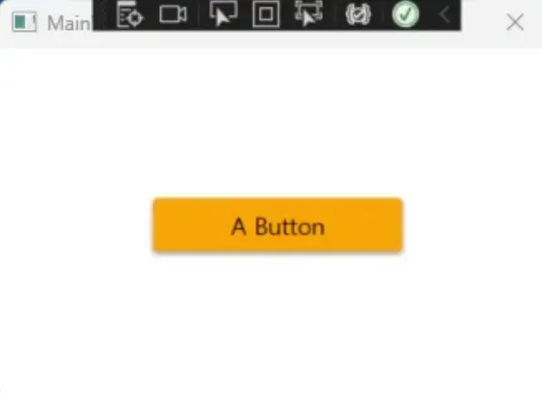 A Button 클릭 시, Snackbar 메세지가나타난다.
